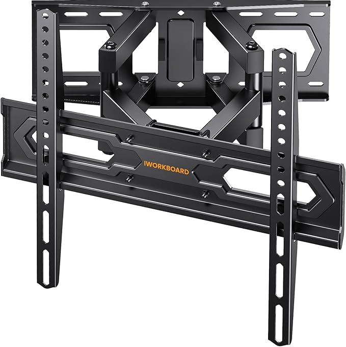 50 55 65 inch Full Motion TV Wall Mount by IWORKBOARD