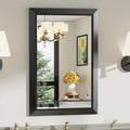 20x30 Inch Black Bathroom Mirror by Briivuemodernmirrors