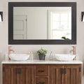 YOSHOOT Hand-Made Wooden Spliced Wall Mirror by YOSHOOT