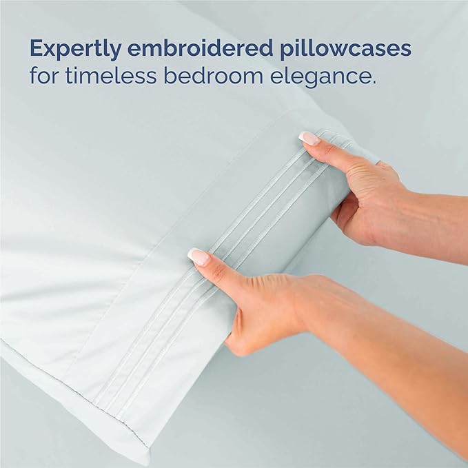 Split King Size 5 Piece Sheet Set - Image 6