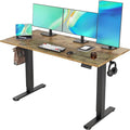 Seang Electric Standing Desk Adjustable Height, 55 x 24 Inch Sit Stand Desk by Unknown