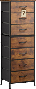 WLIVE Tall Dresser for Bedroom, 7 Drawer Dressers & Chests of Drawers, Fabric by WLIVE
