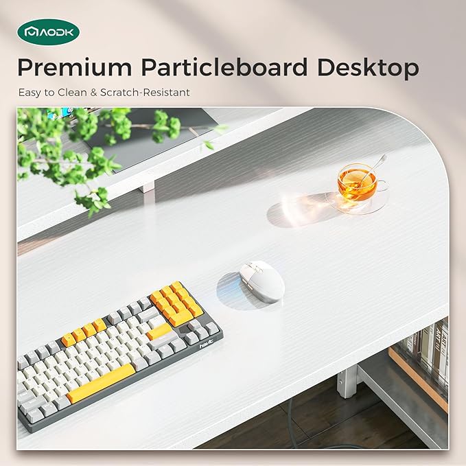 AODK Computer Desk, 48 Inch Gaming Desk - Image 9