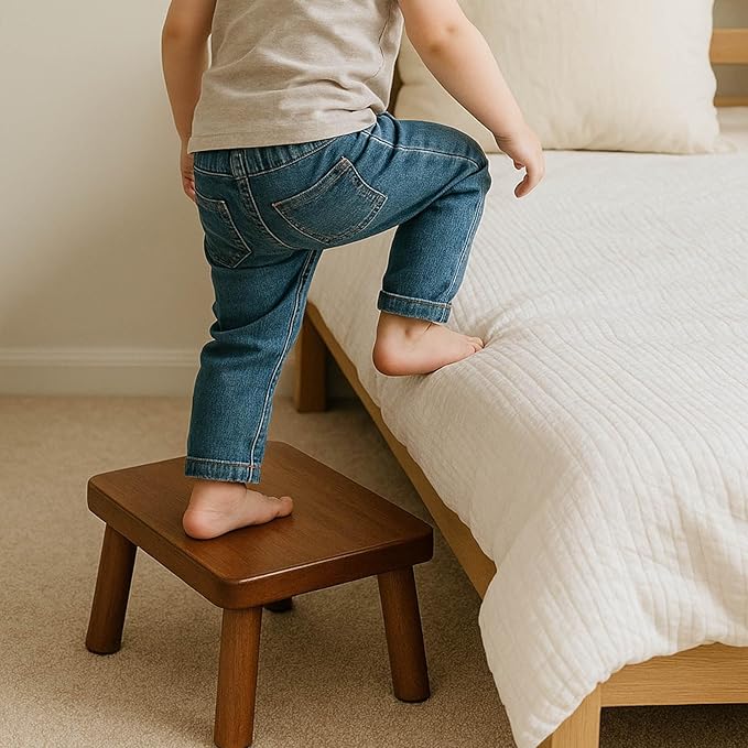 Wooden Step Stool, Foot Stool - Image 5