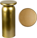 JONATHAN Y END1008B Miles 22.75" Mid-Century Modern Metal Sleek Cylinder Drink by JONATHANY