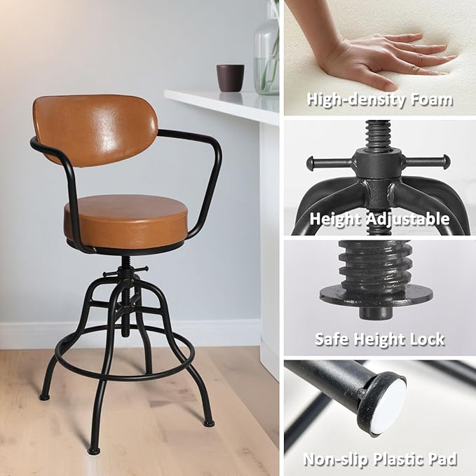 Diwhy Industrial Design Adjustable Height 21.65" - Image 6