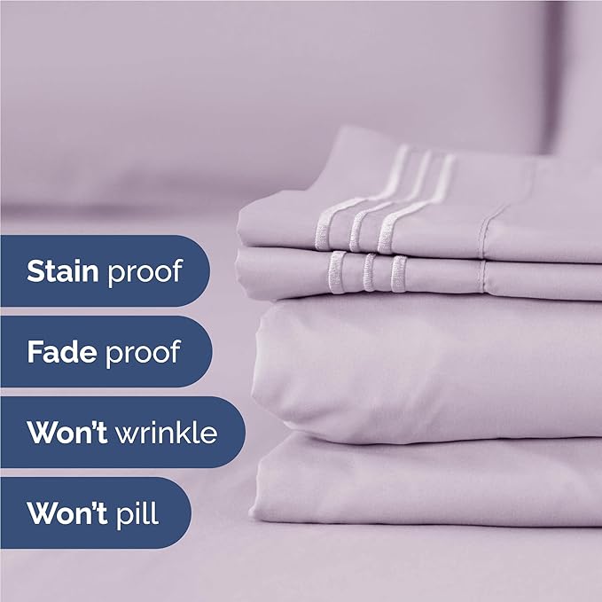 Twin XL Size 3 Piece Sheet Set - Image 5