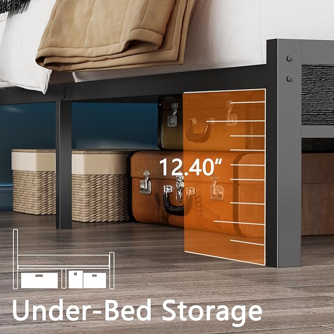 Furnulem Full Size Bed Frame - Image 6