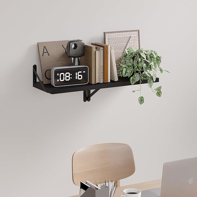 SAUMONIERES Floating Shelves Wall Bookshelf - Image 2