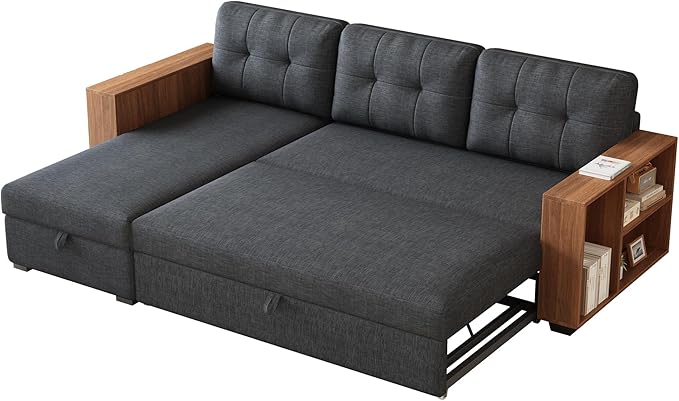Ball & Cast 84" Sectional Sleeper Sofa - Image 4