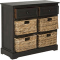 SAFAVIEH American Homes Collection Herman Brown Wicker Basket Storage Unit by SAFAVIEH