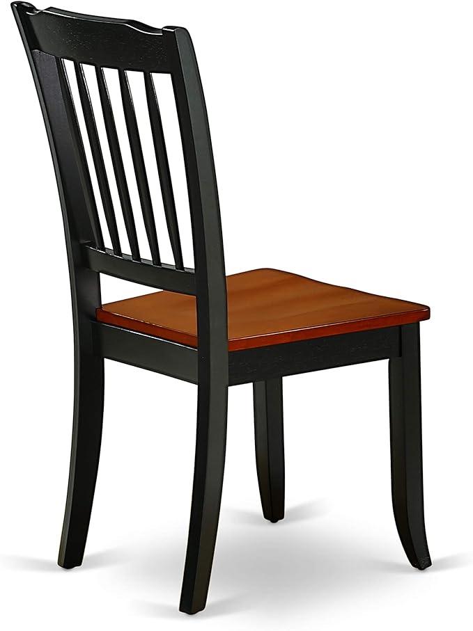 East West Furniture MZDA3-BCH-W 3 Piece Dinette Set - Image 13