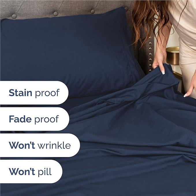 Full Size 4 Piece Sheet Set - Image 5