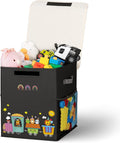 40L Large Toy Storage Box with Lid, Large Toy Box Chest by Unknown