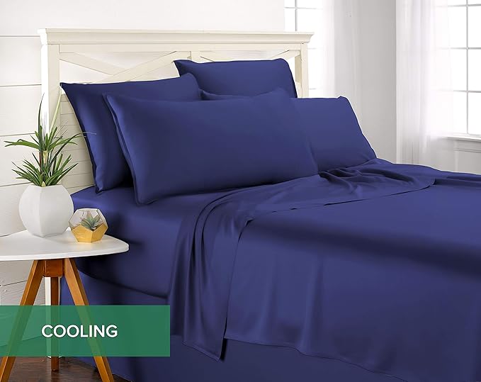 Queen Sheets by Pure Bamboo, Genuine 100% Organic Viscose Derived from Bamboo - Image 5