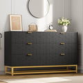 Dresser for Bedroom, 53.5" Large Dresser Organizer, 6 Drawer by GAOMON