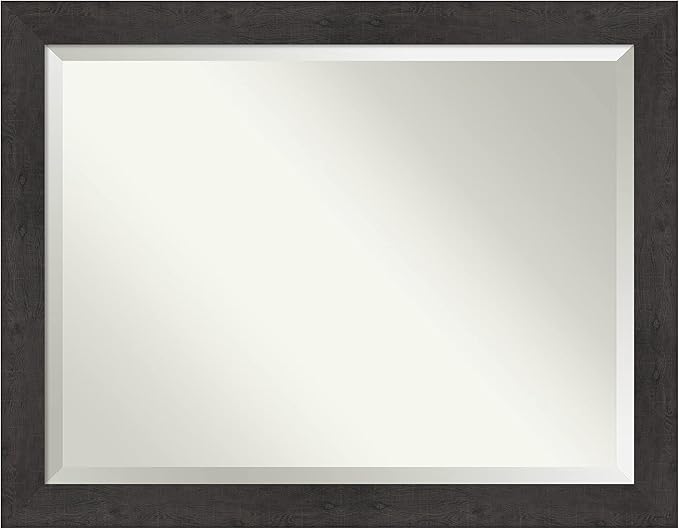 Amanti Art Brown Bathroom Mirror by AmantiArt