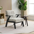 GDFStudio Aogex Accent Chair, Upholstered Club Chair, Printed Design Armchair by GDFStudio