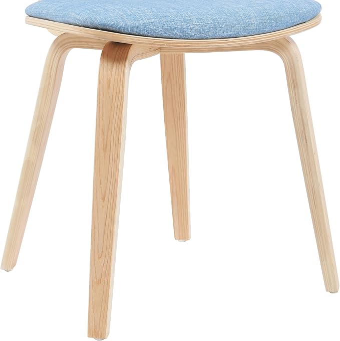 Armen Living Jaguar Mid-Century Dining Chair - Image 7