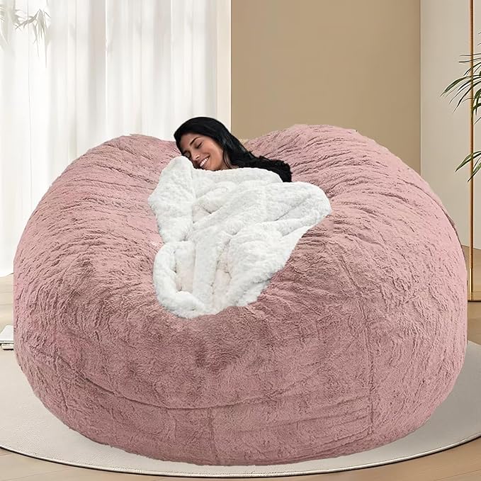 BCU Oversized Bean Bag Cover Comfy Beanbag Chair by BCU