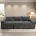 Sectional Couches for Living Room, 103″3 Seater Cloud Couch, Modern Comfy by GlasFlength