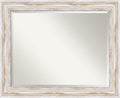 Amanti Art White Bathroom Mirror by AmantiArt