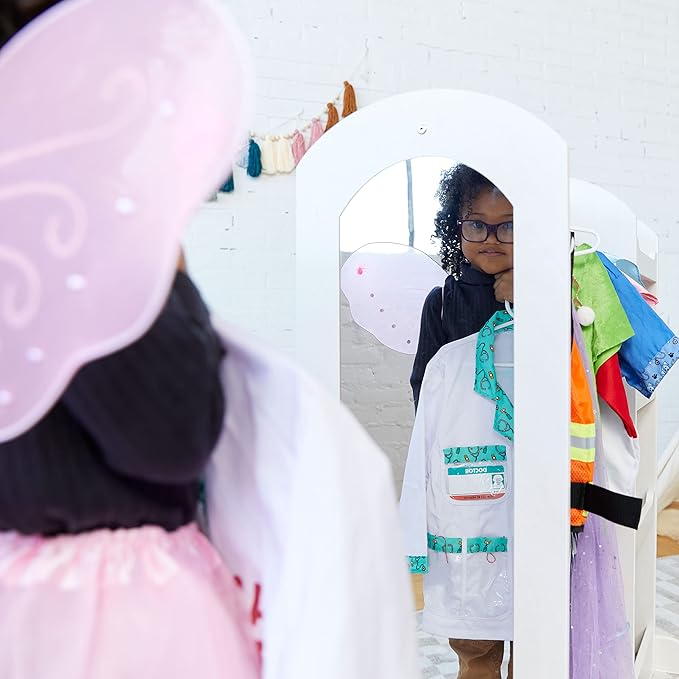 ECR4Kids Dress Up Center with Mirror, Costume Organizer - Image 10