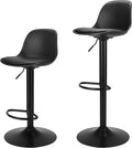 Finnhomy Bar Stools Set of 2, Swivel Barstools by Finnhomy