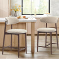 COLAMY Counter Height Bar Stools Set of 2, Kitchen Bar Stools by COLAMYINC