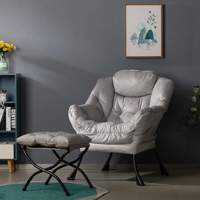 HollyHOME Fabric Lazy Chair - Image 6