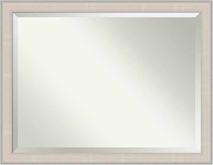 Amanti Art White Bathroom Mirror by AmantiArt