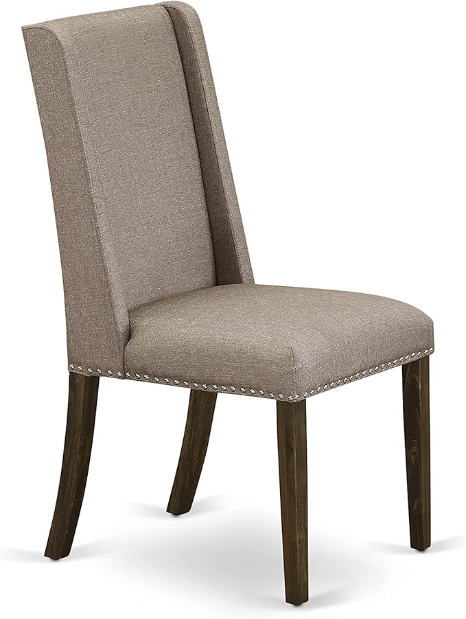 East West Furniture X797FL716-9 9 Piece Dining Set Includes a Rectangle Dining - Image 9