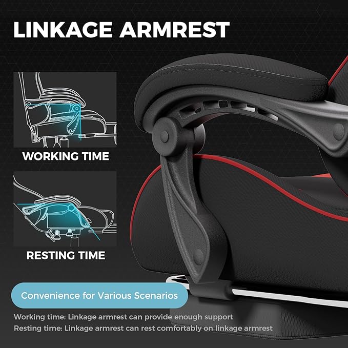 GTPLAYER Gaming Chair, Computer Chair - Image 5
