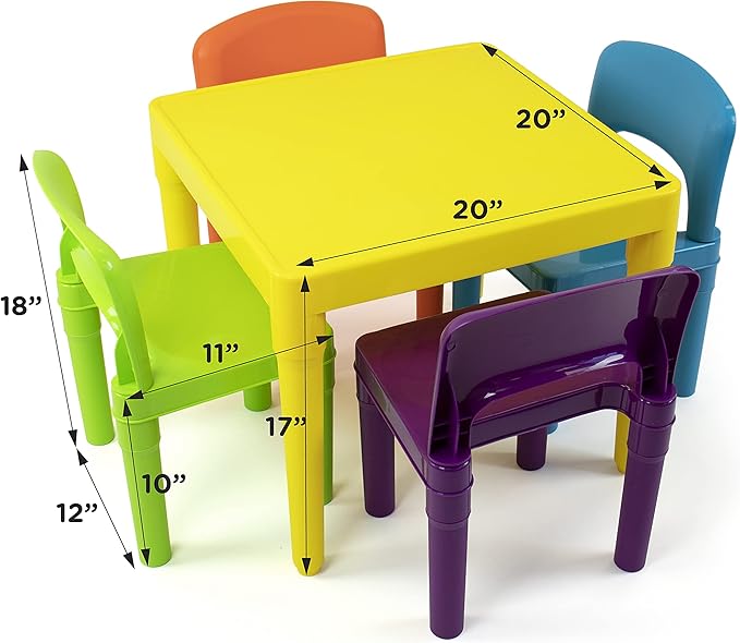 Humble Crew Kids Table and 4 Chair Set, and More - Image 4