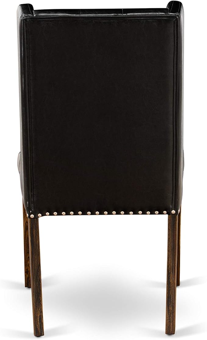 East West Furniture X727FO749-9 9 Piece Dining Room Furniture Set Includes a - Image 11