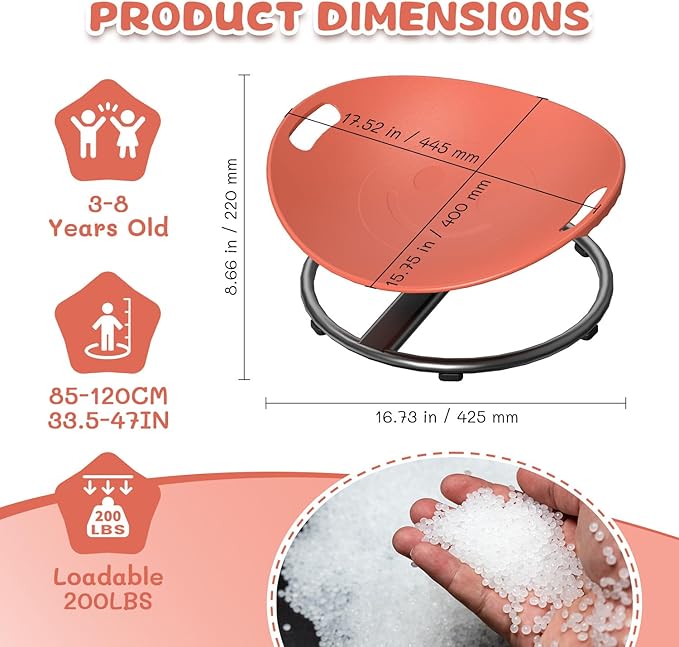 Spinning Chair for Autistic Kids - Image 3