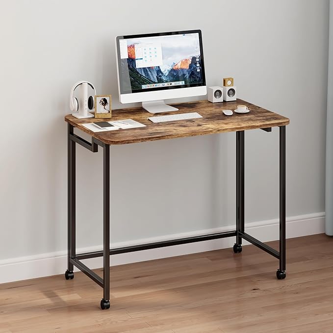 JSB Small Folding Computer Desk - Image 6