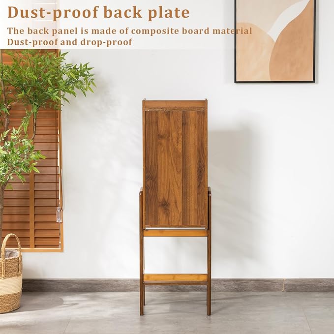 3-Tier Bamboo Bookshelf - Image 6