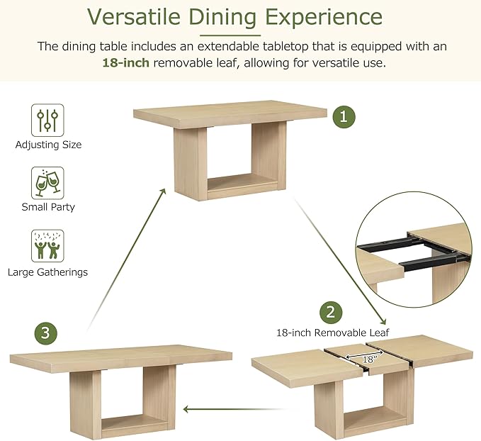 Ball & Cast 6 Piece Dining Table Set - Image 4