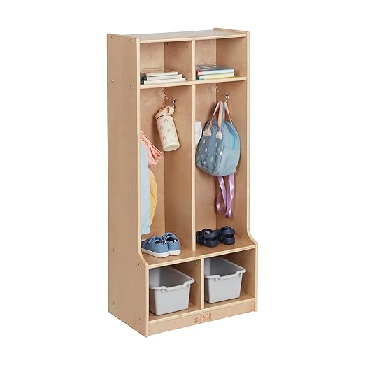 ECR4Kids 2-Section Coat Locker - Image 12
