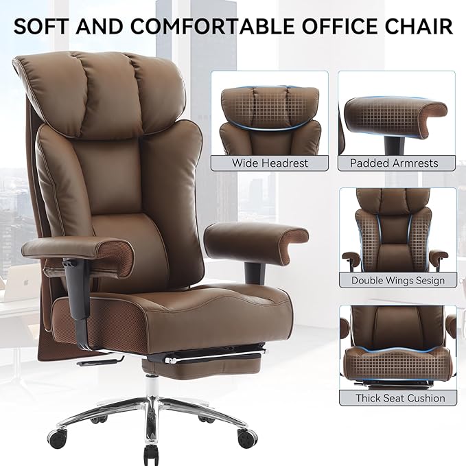 Big and Tall Ergonomic Office Chair 450LBS - Image 5