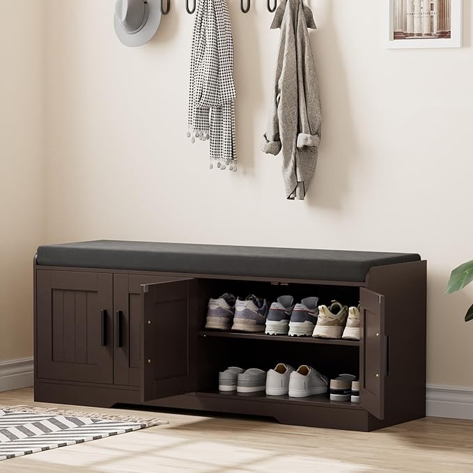 2-Tier Storage Bench, Shoe Bench - Image 3