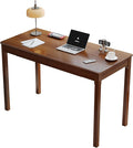 Solid Wood Desk with Drawers by ENPKLUTE