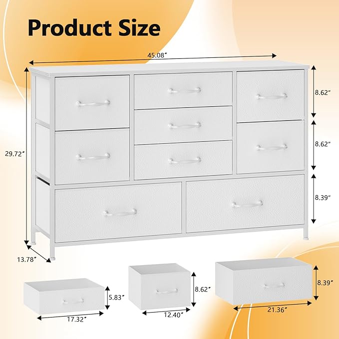 Furnulem Dresser for Bedroom - Image 3