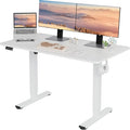 Electric Standing Desk Adjustable Height, 48x24 Inches Sit Stand up Desktop by Unknown