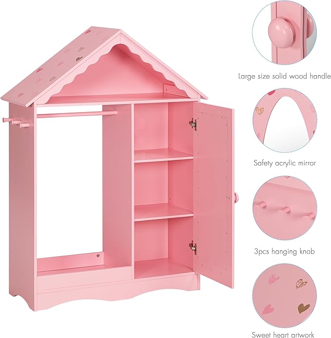 UTEX Kids Dress Up Storage - Image 5