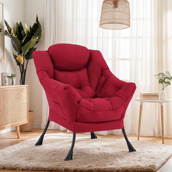 Lazy Chair for Living Room, Modern Accent Chairs - Image 9