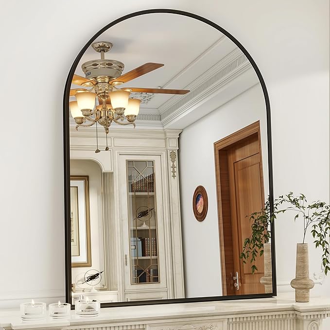 32"x48" Arched Bathroom Mirror - Image 7