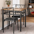 CABIHOME Dining Table Set for 2, 3 Piece Kitchen Table Set by CABIHOME