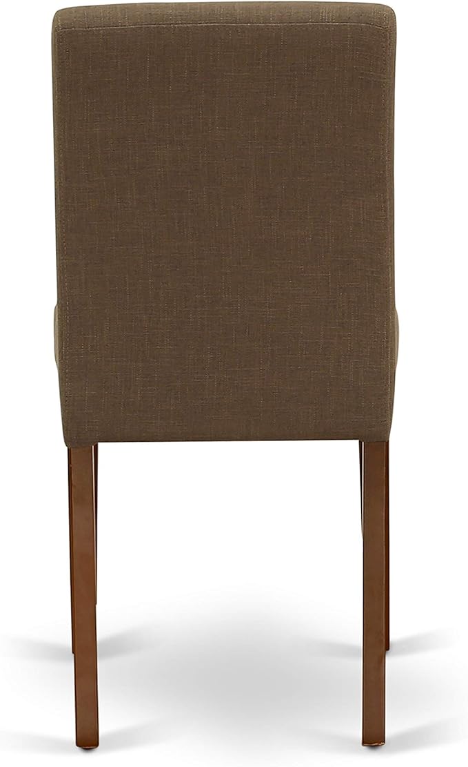 East West Furniture DUAB7-MAH-18 7 Piece Dining Room Table Set Consist of a - Image 9